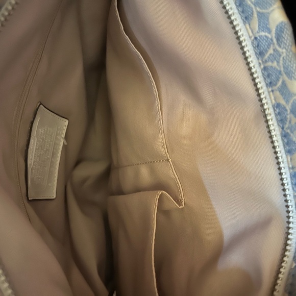 Coach, shoulder bag, fabric, and Patent leather - Picture 8 of 8